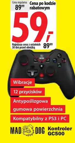 Media Expert Kontroler bezprzewodowy Mad Dog oferta