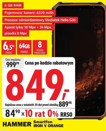 Media Expert Smartfon Hammer oferta