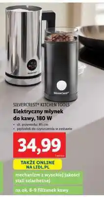 SILVERCREST KITCHEN TOOLS Elektryczny młynek do kawy 180 W