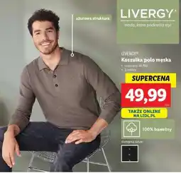 Lidl LIVERGY Koszulka polo męska oferta