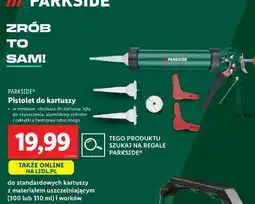 Lidl PARKSIDE Pistolet do kartuszy oferta