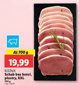 Lidl Schab bez kości, plastry, XXL oferta