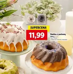 Lidl Babka z polewą oferta