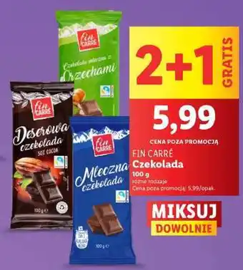 Lidl FIN CARRÉ Czekolada oferta