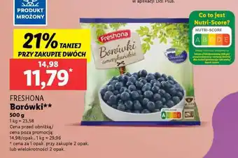 Lidl FRESHONA Borówki oferta