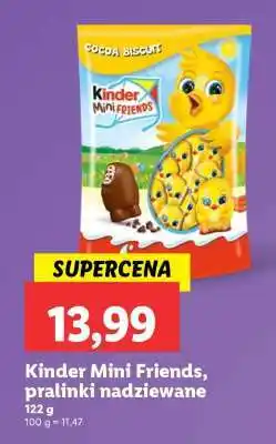 Lidl Kinder Mini Friends, pralinki nadziewane oferta