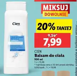 Lidl CIEN Balsam do ciała oferta