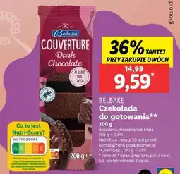 Lidl BELBAKE Czekolada do gotowania oferta