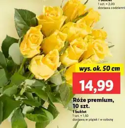 Lidl Róże premium, 10 szt oferta