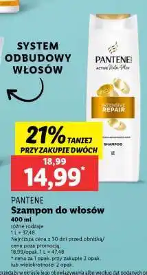 Lidl PANTENE Szampon do włosów oferta