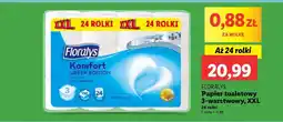 Lidl FLORALYS Papier toaletowy 3-warstwowy, XXL oferta