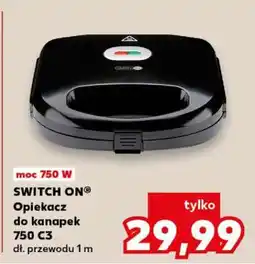 Kaufland SWITCH ON Opiekacz do kanapek 750 C3 oferta
