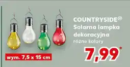 Kaufland COUNTRYSIDE Solarna lampka dekoracyjna oferta