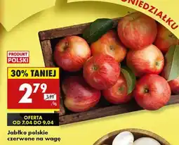 Biedronka Jabłko polskie czerwone na wage oferta