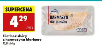 Biedronka Filet bez skóry z karmazyna Marinero oferta