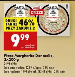 Biedronka Pizza Margherita Donatello, 2x200 g oferta