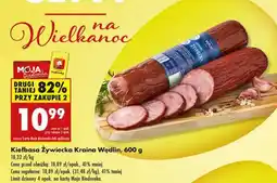 Biedronka Kiełbasa Żywiecka Kraina Wędlin 600 g oferta