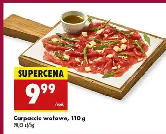 Biedronka Carpaccio wołowe 110 g oferta