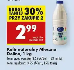 Biedronka Kefir naturalny Mleczna Dolina, 1 kg oferta