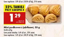 Biedronka Mini podkowa z jabłkami, 35 g oferta