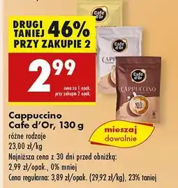 Biedronka Cappuccino Cafe d'Or 130 g oferta