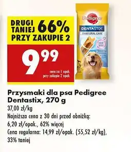 Biedronka Przysmaki dla psa Pedigree Dentastix, 270 g oferta