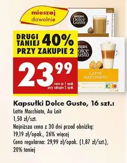 Biedronka Kapsułki Dolce Gusto, 16 szt oferta