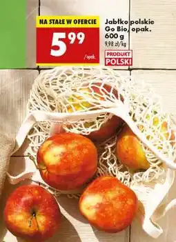 Biedronka Jabłko polskie Go Bio, opak oferta