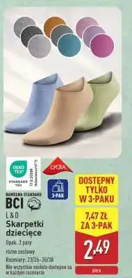 ALDI L&D Skarpetki dziecięce oferta