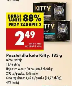 Biedronka Pasztet dla kota Kitty, 185 g oferta