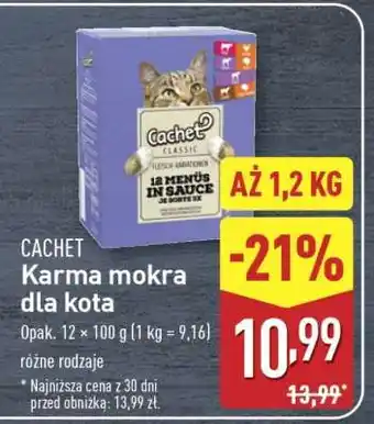 ALDI Cachet Karma mokra dla kota oferta