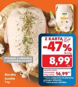 Kaufland Kaczka tuszka 1 kg oferta
