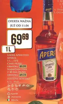 Dino Likier Aperol Aperitivo oferta