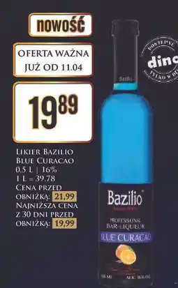 Dino Likier Bazilio Blue Curacao oferta