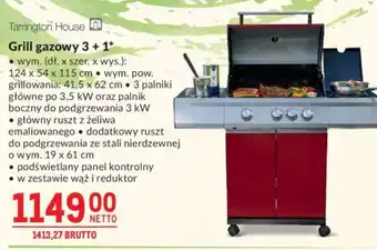 Makro Grill gazowy 3+1 oferta