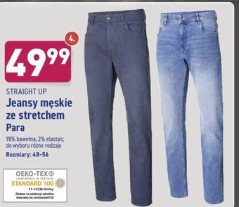 ALDI Jeansy męskie ze stretchem oferta