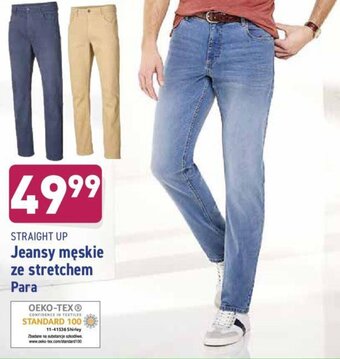 ALDI Jeansy męskie ze stretchem oferta