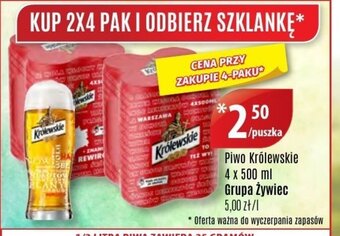 API MARKET Piwo Królewskie 500ml oferta