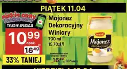 Delikatesy Centrum Majonez Dekoracyjny Winiary oferta