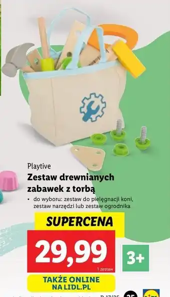 Lidl Zestaw ogrodnika Playtive oferta