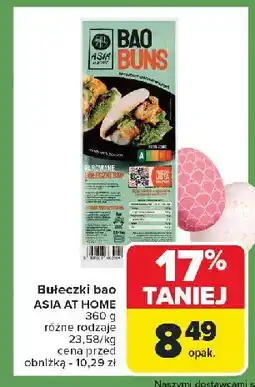 Carrefour Market Bułeczki bao Asia at home oferta