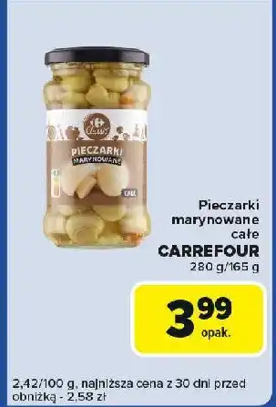 Carrefour Express Pieczarki marynowane całe Carrefour oferta