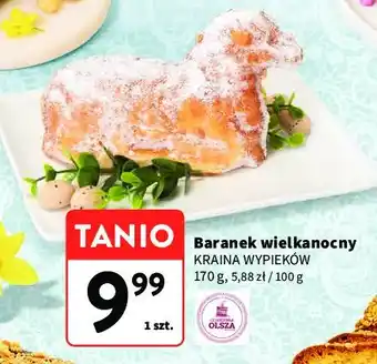 Intermarche Baranek wielkanocny piaskowy Kraina wypieków oferta