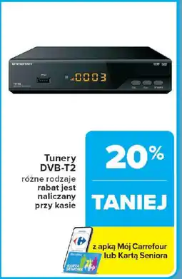 Carrefour Tunery DVB-T2 oferta
