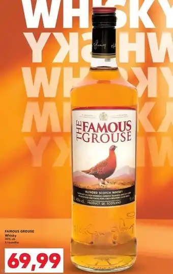 Kaufland Whisky The Famous Grouse oferta