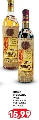 Kaufland Wino Dusza Monacha oferta