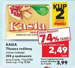 Kaufland Margaryna Kasia ekstra maślany smak oferta