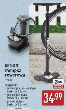 ALDI Pompka rowerowa stojąca Bikemate oferta