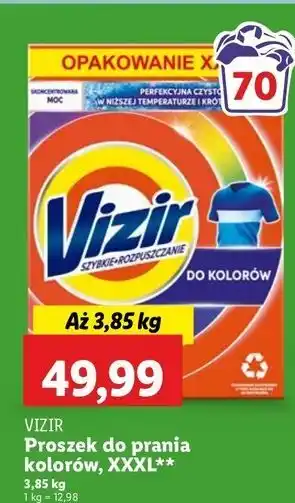Lidl Proszek do prania color Vizir oferta