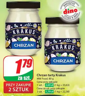 Dino Chrzan tarty Krakus oferta